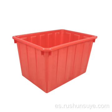 685*480*440 mm Caja acuática roja apilable